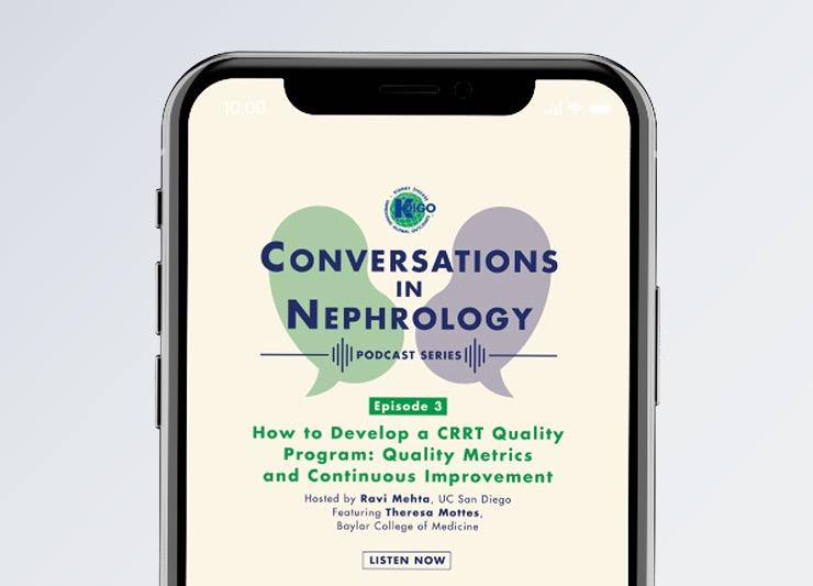 Conversations In nephrology Podcast image