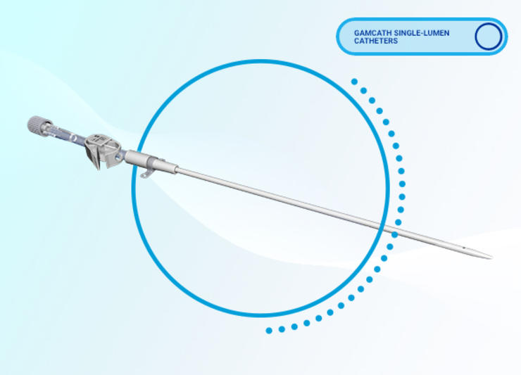 GamCath single lumen catheters