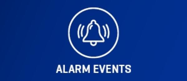 Alarm events